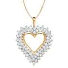 Key To Heart Pendant    Plus Ruby Heart Pendant Necklaces 