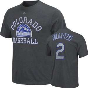  Troy Tulowitzki Colorado Rockies Market Value Heathered T Shirt 