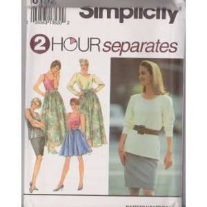   Simplicity Sewing Pattern 8192 (Size HH 6 12) Arts, Crafts & Sewing