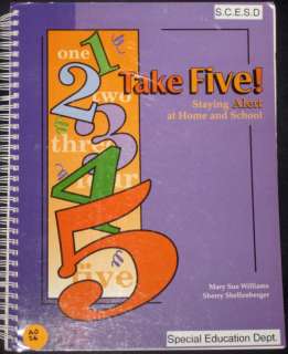 Take Five by Mary Sue Williams, Sherry Shellenberge 9780964304116 