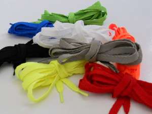   /Round Neon Colored Shoelaces, Shoestrings, Neon Coloured Shoelaces