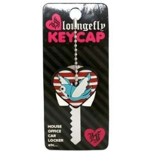    Key Cap   Loungefly   Heart with Swallow PVC 
