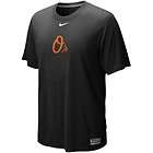 Baltimore Orioles Nike Black Authentic Collection Dri Fit Logo Legend 