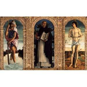   14 inches   Polyptych of San Vincenzo Ferreri (det