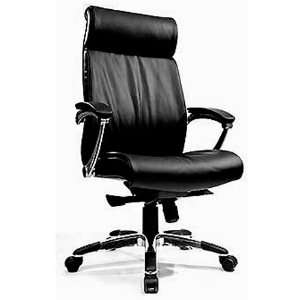 Perch Leather Ergonomic Office Chair   High Back 