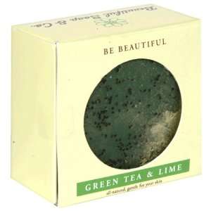 Beautiful Soap & Co. Soap, Green Tea & Lime, Case of 6 