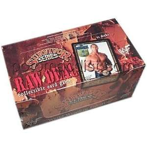  Raw Deal CCG: Survivor Series 1 Starter Deck Box: Toys 