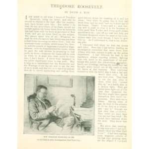  1900 Theodore Roosevelt by Jacob Riis: Everything Else
