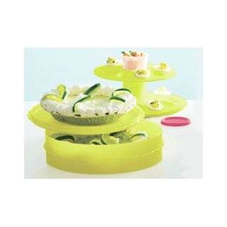 Tupperware Pie Stackable and Egg ceptional Server Set