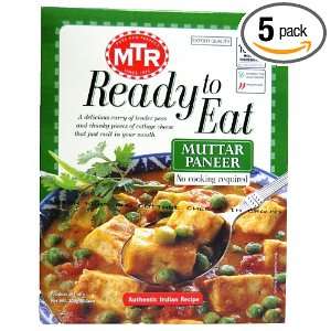 MTR Paneer Butter Masala, Ready to Eat, 10.56 Ounce (Pack of 5 