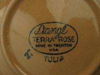 Vintage Stangl Pottery Tulip Terra Rose Saucer ONLY 12A  