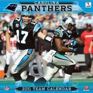  Carolina Panthers 2011 Mini Wall Calendar Sports 