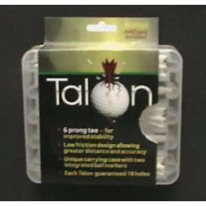 Glow in the Dark, TALON   No friction golf tee with case & refill pack 