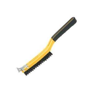 Allway Tools SB319 3 x 19 H/D Wire Brush with Hardened Steel Scraper