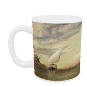 On the Nile (oil on canvas) by Edward William Cooke   Mug   Standard 