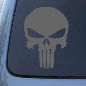THE PUNISHER   Vinyl Decal Sticker #A1042  Vinyl Color: Silver