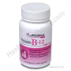  Vitamin B 12 (1000mcg)   100 Tablets Health & Personal 
