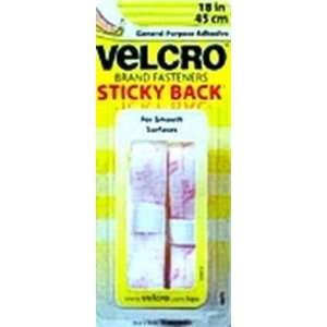  Velcro Strips 18 White #90079 (3 Pack)