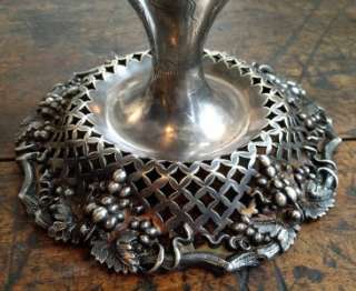 Antique Victorian BARBOUR Silver Plated Aesthetic Large Repousse 