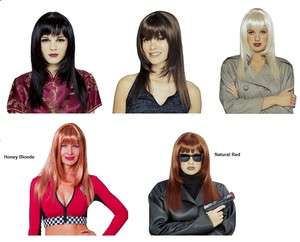 Deluxe High Quality Womens International Beauty Wig with Bangs Costume 