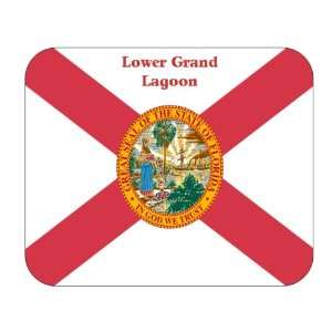  US State Flag   Lower Grand Lagoon, Florida (FL) Mouse Pad 