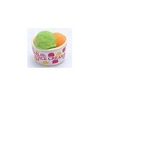  Sorbet Ice Cream Bowl Japanese Eraser. Orange & Green. 2 