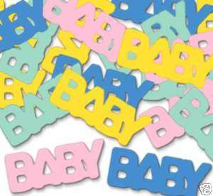 BABY Confetti Party supplies favors shower girl boy new  
