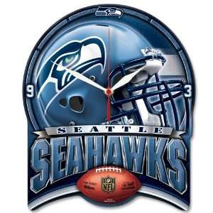 Seattle Seahawks 11x13 HD Plaque Clock 