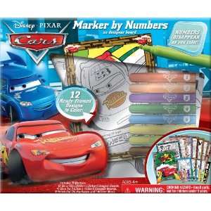  Giddy up Marker By Number Boxed Activity Kit (Cars) Toys 