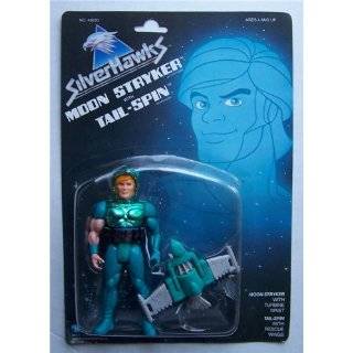  1986 Kenner Silver Hawks Quicksilver (with Tally Hawk 