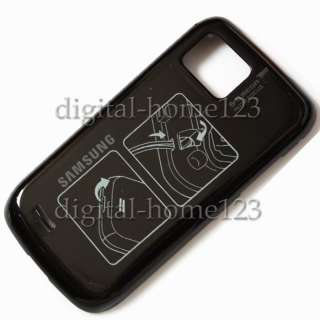 1pcs OEM Back Cover Battery Door For Samsung i8000 Omnia 2 Black