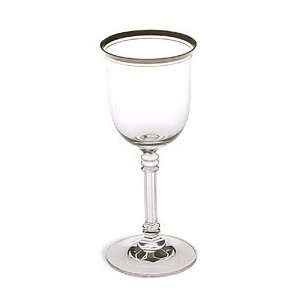 Mikasa Gothic Platinum Wine Goblet 