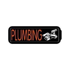  Plumbing Backlit Sign 5 x 18