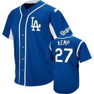 Los Angeles Dodgers Matt Kemp Wind Up Jersey   X Large:  