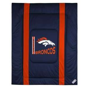  Denver Broncos Sideline Bedding Comforter Cover