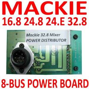 Mackie 16.8 24.8 24.E 32.8 Part 8 BUS Power Board  