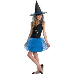 Lets Party By Disguise Inc Midnight Witch Child Costume / Blue   Size 