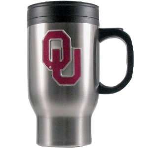  University of Oklahoma Norman OU Sooners   Travel Mug   w 