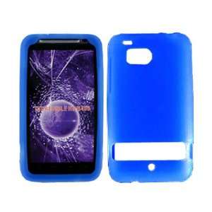 com iNcido Brand Cell Phone Trans. Blue Silicone Skin Protective Case 