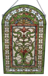 BEAUTIFUL STAINED GLASS PANEL YOUR CHOICE OF ANY ONE PANEL FREE 