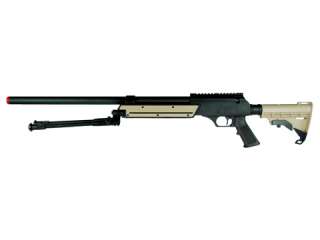 TSD Tactical SD98 Bolt Action Sniper Rifle  Tan with Bipod