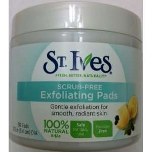 St.Ives Scrub Free Exfoliating Pads 60pads [SEALED]