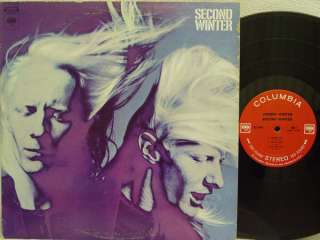 JOHNNY WINTER   Second Winter LP (1st US Pressing, 1A, 2 Eye Columbia 
