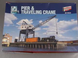   HO SCALE WALTHERS 933 3067 PIER & TRAVELING CRANE STRUCTURE KIT  