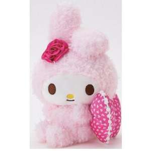  Hello Kitty   8 Huggable Fluffy Sitting Plush  Stawberry My Melody 