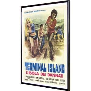  Terminal Island 11x17 Framed Poster: Home & Kitchen