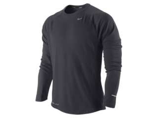 Nike Store. Nike Dri FIT UV Miler Long Sleeve Mens Running Shirt
