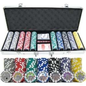  13.5g 500pc Casino Royale Clay Poker Chip Set
