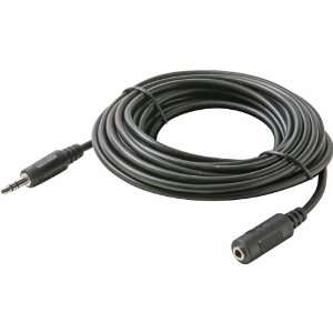 NEW 6 Black 3.5mm Stereo Audio Patch Cord Extension (Cable Zone)