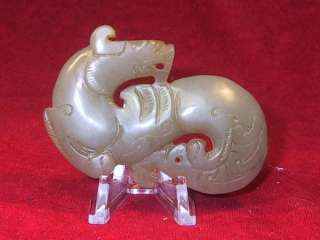 Hetian Jade Dragon Carving    